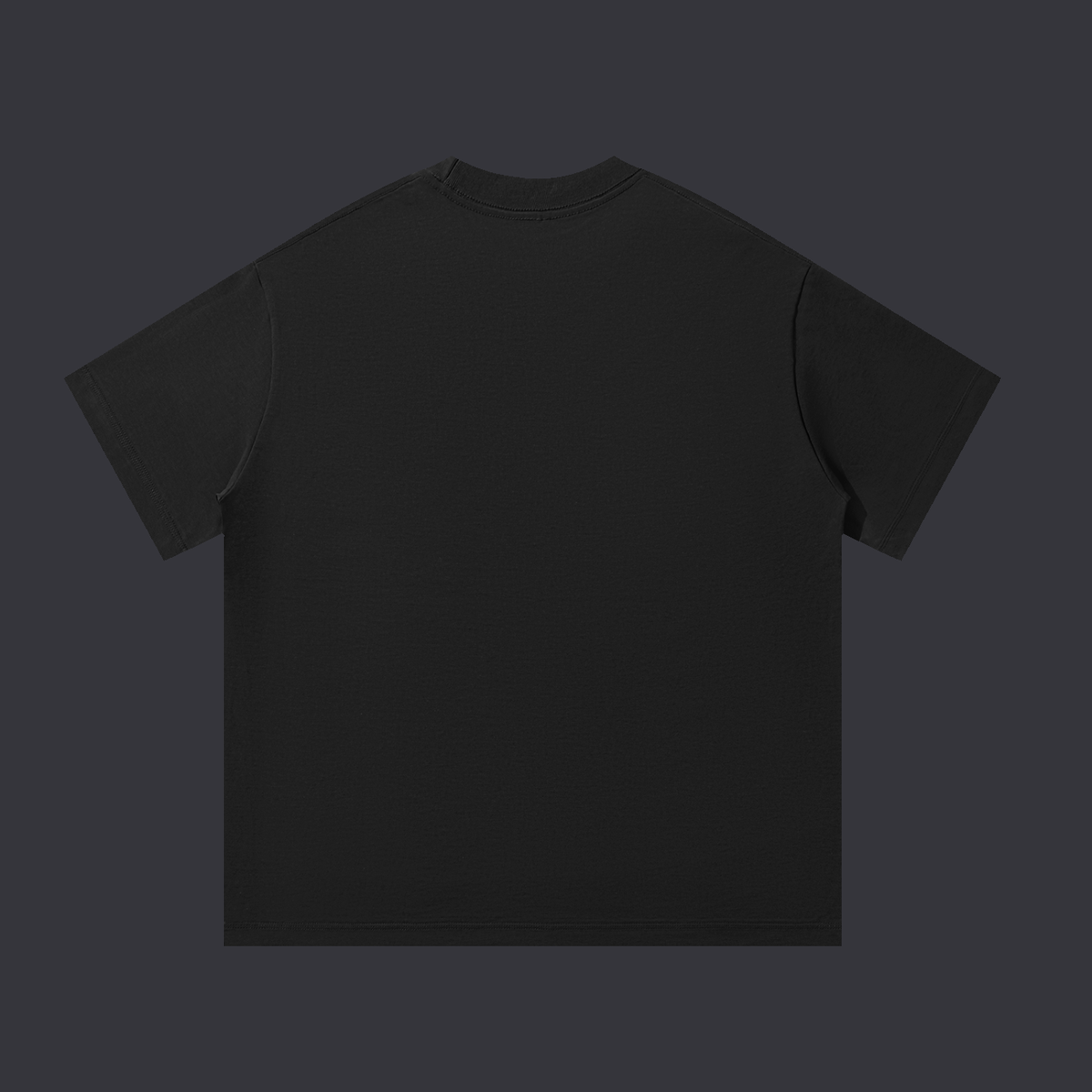 The Sun Reveals tee: a bone print on the front showing a sun with a face and rays above the words The Sun Reveals, on a black cotton tee.